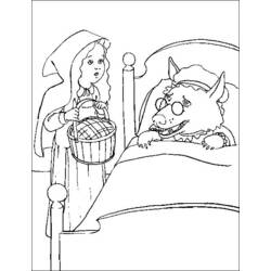 Malvorlage: Rotkäppchen (Karikaturen) #49365 - Kostenlose Malvorlagen zum Ausdrucken