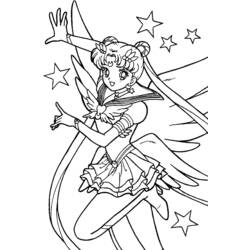 Malvorlage: Sailor Moon (Karikaturen) #50231 - Kostenlose Malvorlagen zum Ausdrucken