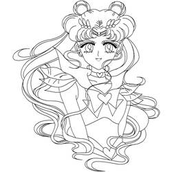 Malvorlage: Sailor Moon (Karikaturen) #50237 - Kostenlose Malvorlagen zum Ausdrucken