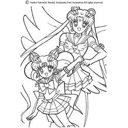 Malvorlage: Sailor Moon (Karikaturen) #50244 - Kostenlose Malvorlagen zum Ausdrucken