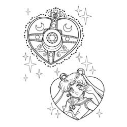 Malvorlage: Sailor Moon (Karikaturen) #50253 - Kostenlose Malvorlagen zum Ausdrucken