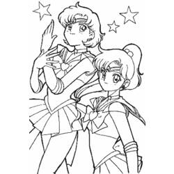Malvorlage: Sailor Moon (Karikaturen) #50254 - Kostenlose Malvorlagen zum Ausdrucken