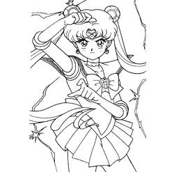 Malvorlage: Sailor Moon (Karikaturen) #50270 - Kostenlose Malvorlagen zum Ausdrucken