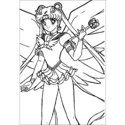 Malvorlage: Sailor Moon (Karikaturen) #50294 - Kostenlose Malvorlagen zum Ausdrucken