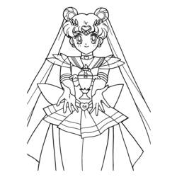 Malvorlage: Sailor Moon (Karikaturen) #50299 - Kostenlose Malvorlagen zum Ausdrucken