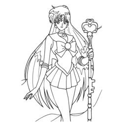 Malvorlage: Sailor Moon (Karikaturen) #50312 - Kostenlose Malvorlagen zum Ausdrucken