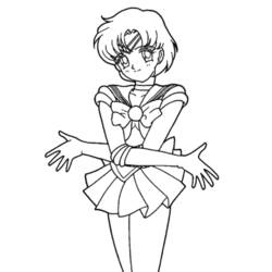 Malvorlage: Sailor Moon (Karikaturen) #50334 - Kostenlose Malvorlagen zum Ausdrucken