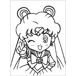 Malvorlage: Sailor Moon (Karikaturen) #50344 - Kostenlose Malvorlagen zum Ausdrucken