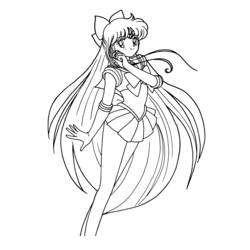 Malvorlage: Sailor Moon (Karikaturen) #50352 - Kostenlose Malvorlagen zum Ausdrucken
