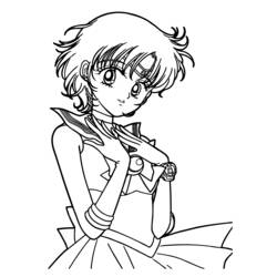 Malvorlage: Sailor Moon (Karikaturen) #50362 - Kostenlose Malvorlagen zum Ausdrucken