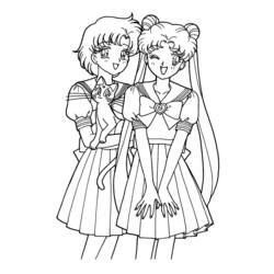 Malvorlage: Sailor Moon (Karikaturen) #50370 - Kostenlose Malvorlagen zum Ausdrucken