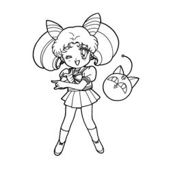 Malvorlage: Sailor Moon (Karikaturen) #50372 - Kostenlose Malvorlagen zum Ausdrucken