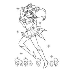 Malvorlage: Sailor Moon (Karikaturen) #50373 - Kostenlose Malvorlagen zum Ausdrucken