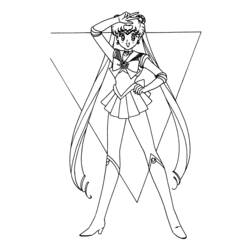 Malvorlage: Sailor Moon (Karikaturen) #50380 - Kostenlose Malvorlagen zum Ausdrucken