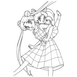 Malvorlage: Sailor Moon (Karikaturen) #50384 - Kostenlose Malvorlagen zum Ausdrucken