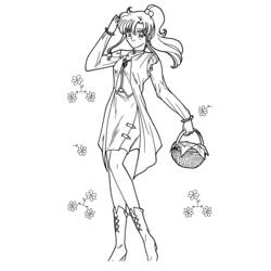 Malvorlage: Sailor Moon (Karikaturen) #50408 - Kostenlose Malvorlagen zum Ausdrucken