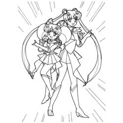 Malvorlage: Sailor Moon (Karikaturen) #50416 - Kostenlose Malvorlagen zum Ausdrucken