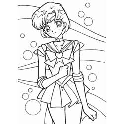 Malvorlage: Sailor Moon (Karikaturen) #50422 - Kostenlose Malvorlagen zum Ausdrucken