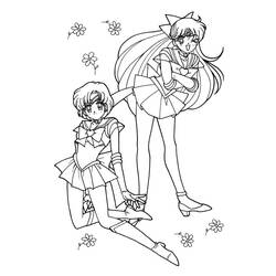 Malvorlage: Sailor Moon (Karikaturen) #50433 - Kostenlose Malvorlagen zum Ausdrucken