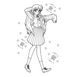 Malvorlage: Sailor Moon (Karikaturen) #50434 - Kostenlose Malvorlagen zum Ausdrucken