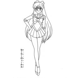 Malvorlage: Sailor Moon (Karikaturen) #50442 - Kostenlose Malvorlagen zum Ausdrucken