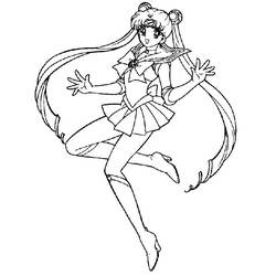 Malvorlage: Sailor Moon (Karikaturen) #50446 - Kostenlose Malvorlagen zum Ausdrucken