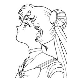 Malvorlage: Sailor Moon (Karikaturen) #50449 - Kostenlose Malvorlagen zum Ausdrucken
