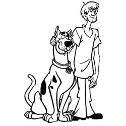 Malvorlage: Scooby Doo (Karikaturen) #31313 - Kostenlose Malvorlagen zum Ausdrucken