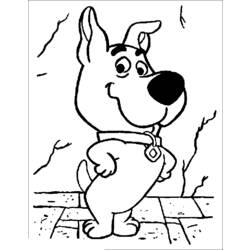 Malvorlage: Scooby Doo (Karikaturen) #31315 - Kostenlose Malvorlagen zum Ausdrucken