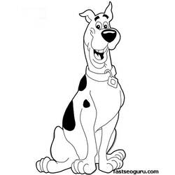 Malvorlage: Scooby Doo (Karikaturen) #31323 - Kostenlose Malvorlagen zum Ausdrucken