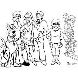 Malvorlage: Scooby Doo (Karikaturen) #31333 - Kostenlose Malvorlagen zum Ausdrucken