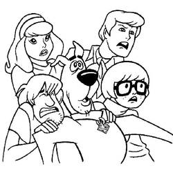 Malvorlage: Scooby Doo (Karikaturen) #31343 - Kostenlose Malvorlagen zum Ausdrucken