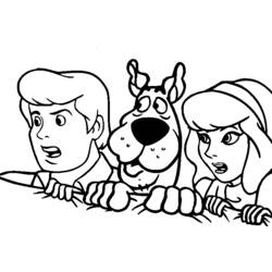 Malvorlage: Scooby Doo (Karikaturen) #31385 - Kostenlose Malvorlagen zum Ausdrucken