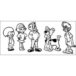 Malvorlage: Scooby Doo (Karikaturen) #31386 - Kostenlose Malvorlagen zum Ausdrucken