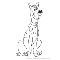 Malvorlage: Scooby Doo (Karikaturen) #31398 - Kostenlose Malvorlagen zum Ausdrucken