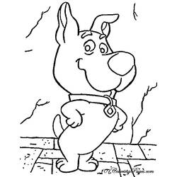 Malvorlage: Scooby Doo (Karikaturen) #31405 - Kostenlose Malvorlagen zum Ausdrucken