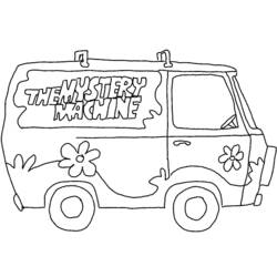 Malvorlage: Scooby Doo (Karikaturen) #31465 - Kostenlose Malvorlagen zum Ausdrucken