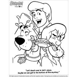 Malvorlage: Scooby Doo (Karikaturen) #31471 - Kostenlose Malvorlagen zum Ausdrucken