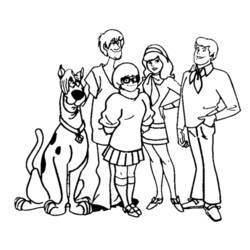 Malvorlage: Scooby Doo (Karikaturen) #31476 - Kostenlose Malvorlagen zum Ausdrucken
