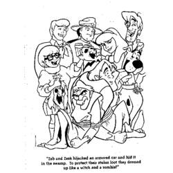 Malvorlage: Scooby Doo (Karikaturen) #31527 - Kostenlose Malvorlagen zum Ausdrucken