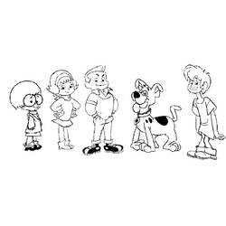 Malvorlage: Scooby Doo (Karikaturen) #31528 - Kostenlose Malvorlagen zum Ausdrucken