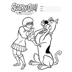 Malvorlage: Scooby Doo (Karikaturen) #31544 - Kostenlose Malvorlagen zum Ausdrucken