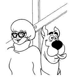 Malvorlage: Scooby Doo (Karikaturen) #31617 - Kostenlose Malvorlagen zum Ausdrucken