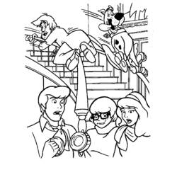 Malvorlage: Scooby Doo (Karikaturen) #31618 - Kostenlose Malvorlagen zum Ausdrucken