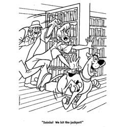 Malvorlage: Scooby Doo (Karikaturen) #31625 - Kostenlose Malvorlagen zum Ausdrucken