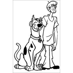 Malvorlage: Scooby Doo (Karikaturen) #31719 - Kostenlose Malvorlagen zum Ausdrucken