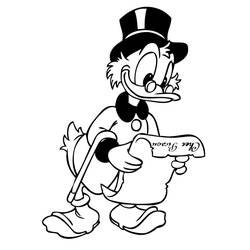 Malvorlage: Scrooge (Karikaturen) #31765 - Kostenlose Malvorlagen zum Ausdrucken