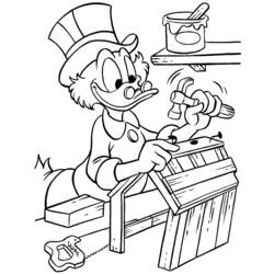 Malvorlage: Scrooge (Karikaturen) #31778 - Kostenlose Malvorlagen zum Ausdrucken