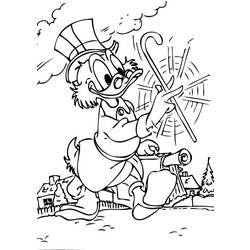 Malvorlage: Scrooge (Karikaturen) #31780 - Kostenlose Malvorlagen zum Ausdrucken