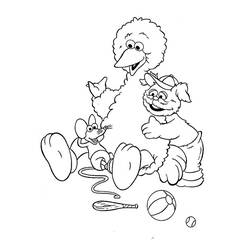 Malvorlage: Sesamstraße (Karikaturen) #32103 - Kostenlose Malvorlagen zum Ausdrucken